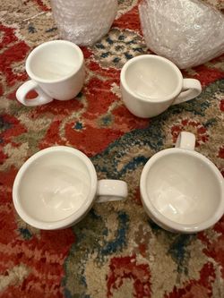 Set of 20 mini ceramic mugs (75 ml/ 2.54 oz)