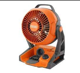 RIDGID 18V CORDLESS HYBRID JOBSITE FAN R860721B (TOOL ONLY) New In Sealed Box