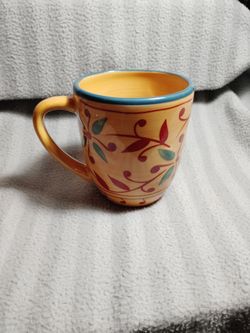 Vintage, Discontinued Bobby Flay stoneware mug set of 4.