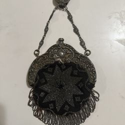 1890 Antique Purse Or Handbag 