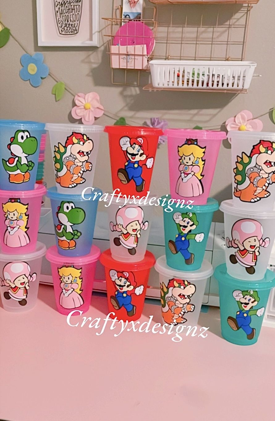Super Mario Party / Super Mario Cups / Super Mario Party Decor