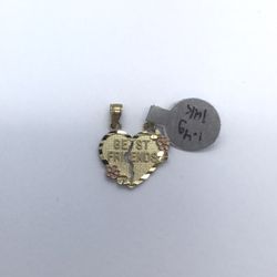 New Gold Heart Pendant 