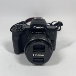 Canon EOS M50 24.1MP Mirrorless Camera with Lens and Accessories