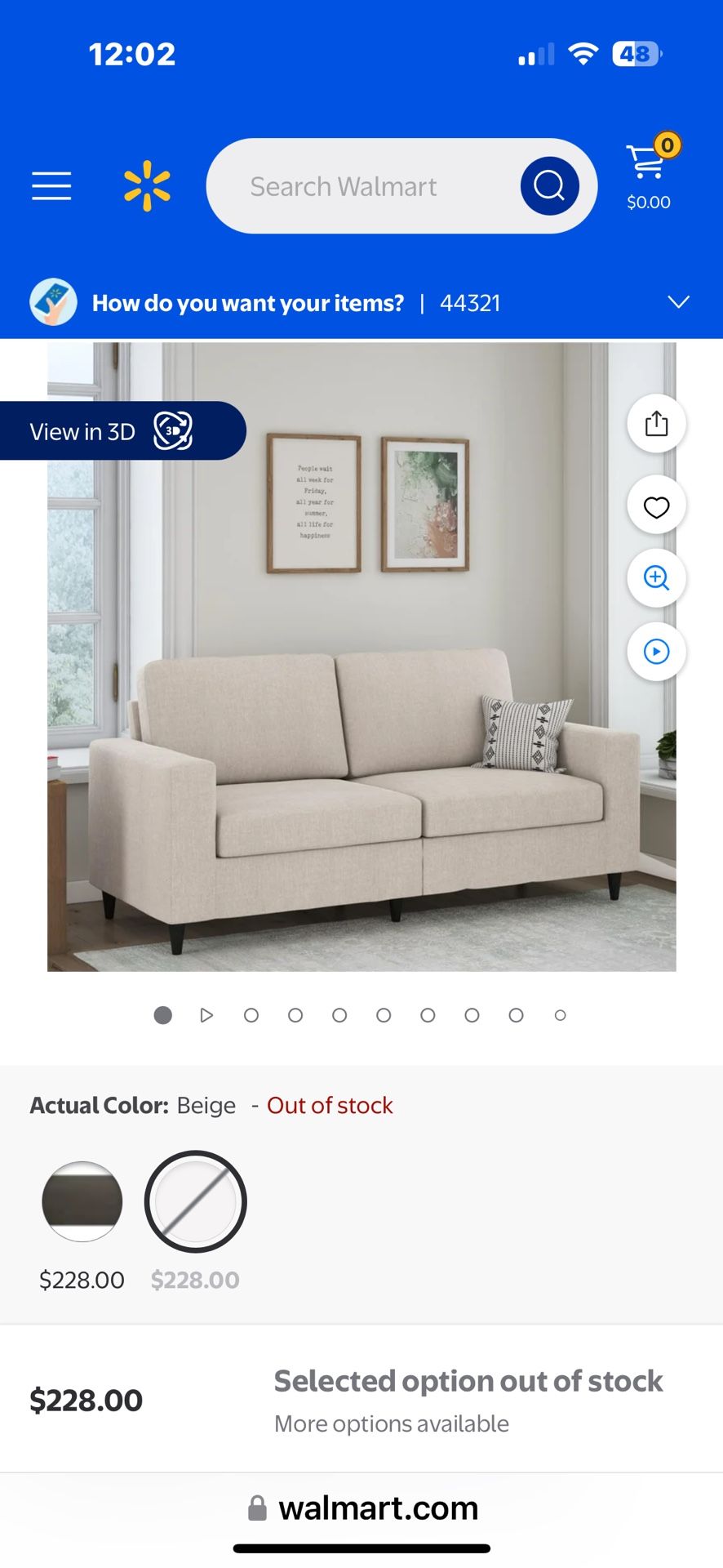 Loveseat-New In Box
