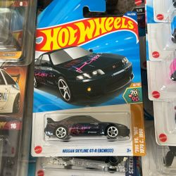 Hotwheels Nissan Skyline Get-R(bcnr33) N Case