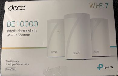 TP-Link Deco BE63 Wi-Fi 7 Mesh System 3-Pack