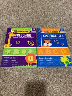School Prep Books ($6 each or both for $10)