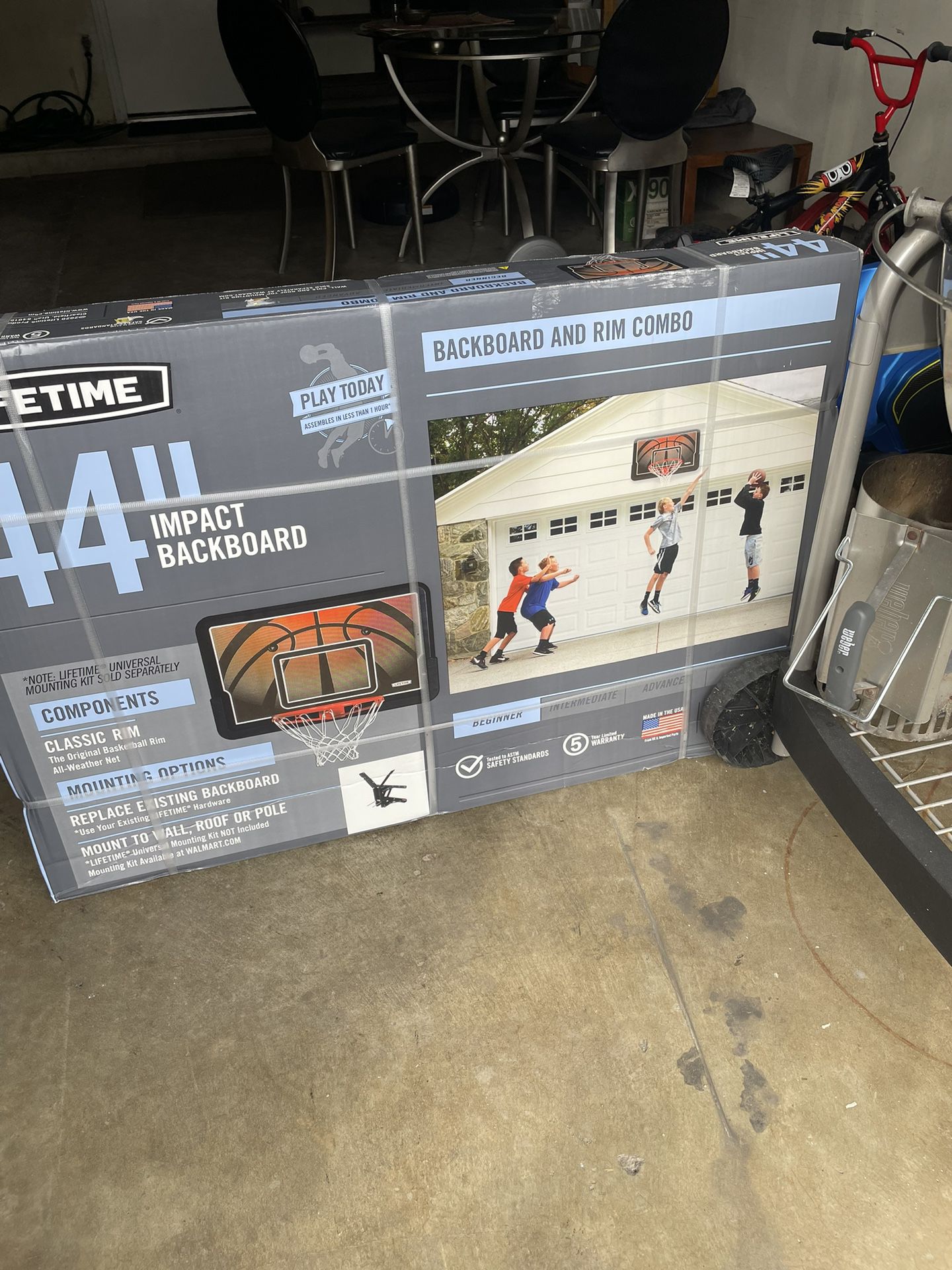 Basketball Hoop For Over The Garage