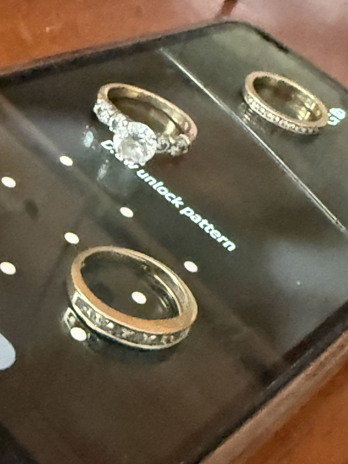 14 K Gold Bands Real Diamond And And 2k 14kg Diamond Engagement