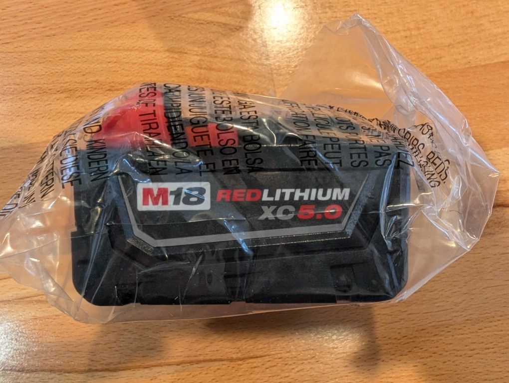 M18 5.0 Battery Milwaukee 