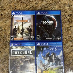 PS4 Video Game Bundle 