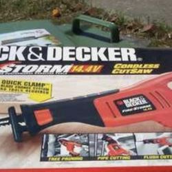 Black & Decker cordless electric saw