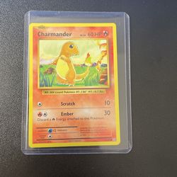 Charmander Pokemon Card 