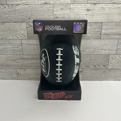 Rawlings NFL Downfield Youth Size Football HD Grip 5X New  York Jets