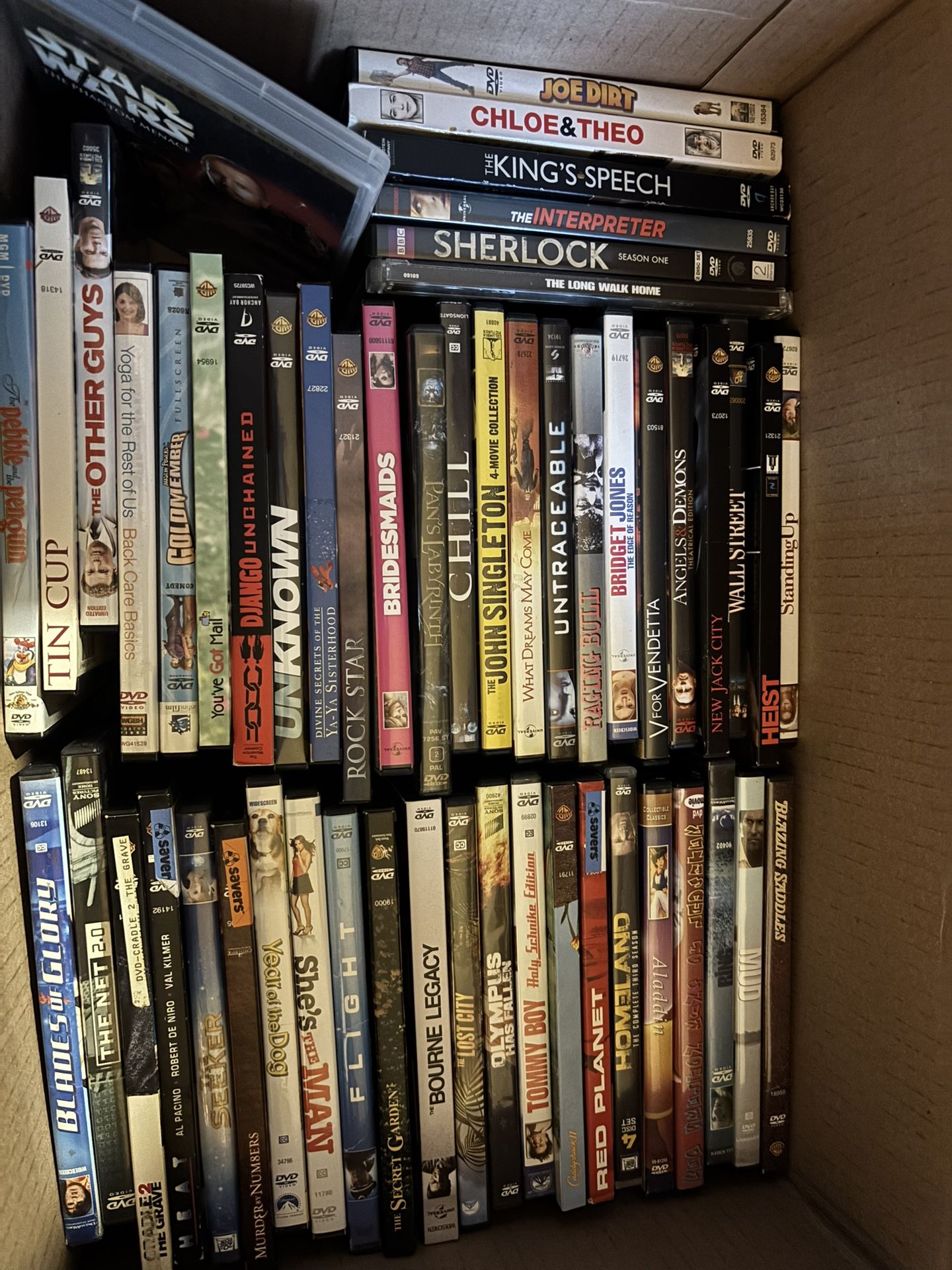 Box Of DVDs