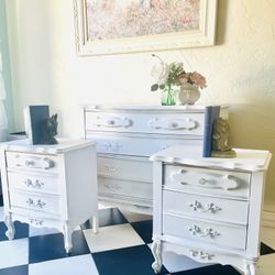 Provincial Dresser And Nightshands Set