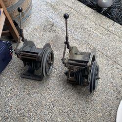 Large Lathe Countershaft Pulley