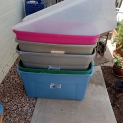 6 Large Totes