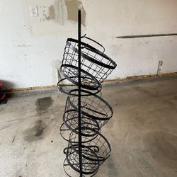 Baskets & Stand - If Posted, Still Available