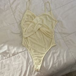 Cream Bodysuit