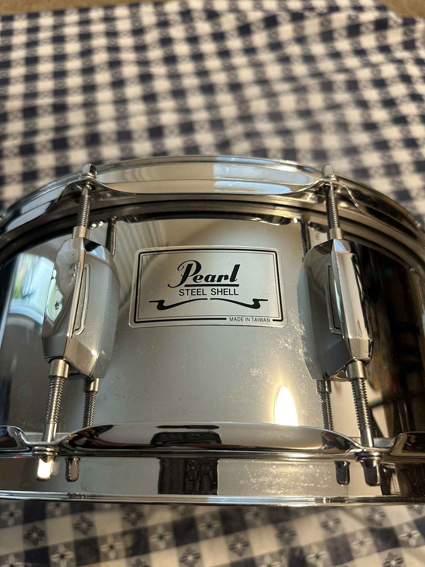 Pearl STEEL SHELL Snare Drums