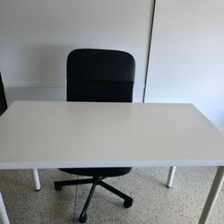 Table and chair