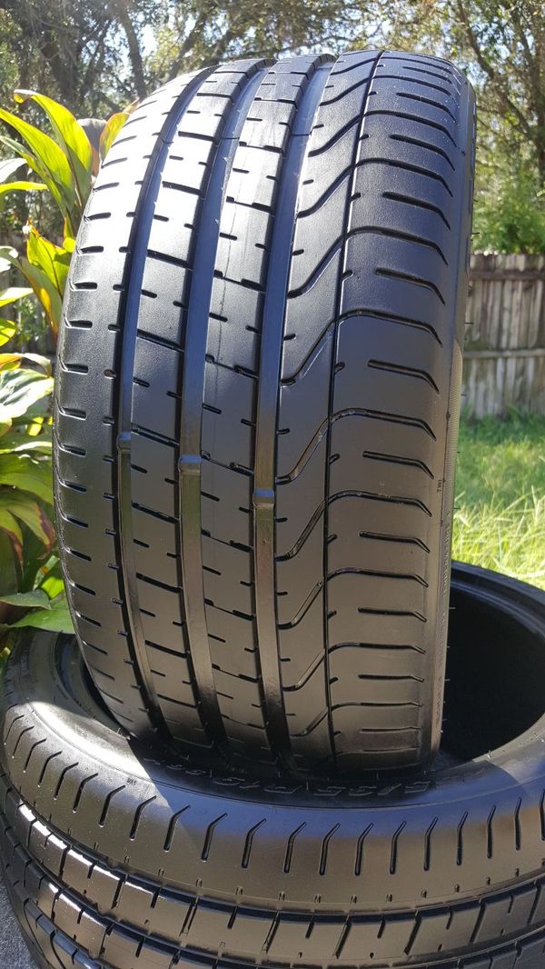 255 35 19 Pirelli P Zero 109 Tread Bmw Mercedes Lexus Audi