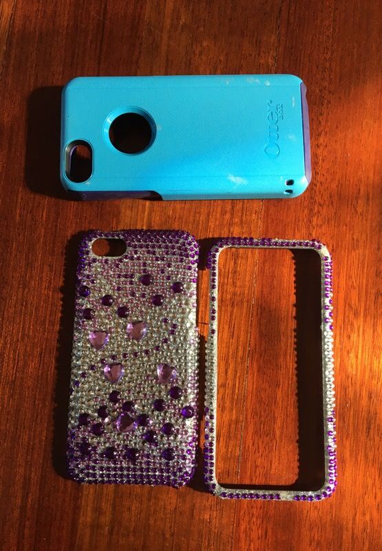 Beautiful iPhone 5 case and otter box $10 for both