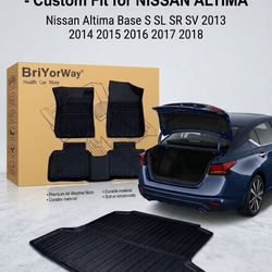 Nissan ALTIMA 2013-2018 Floor Mats And Cargo Liner 