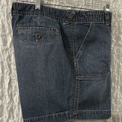 Eddie Bauer: Denim Shorts, Cotton & Lyocell, Size: 8