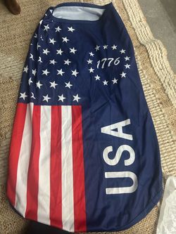 USA 1776 American Flag Dog Shirt