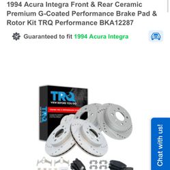 Specifically For 1(contact info removed) Acura Integra/honda