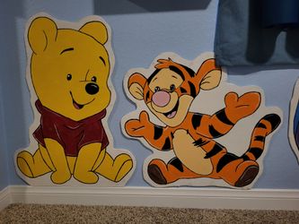 Winnie the Pooh Wall Art Wood
