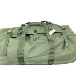 Improved Duffel Bag, OD Green, USGI Issue Duffle Back Pack