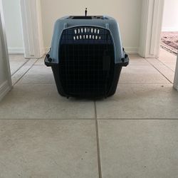 Small Blue Animal Kennel