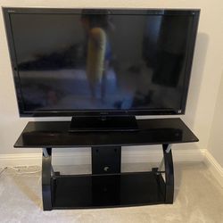 sony bravia & tv stand 