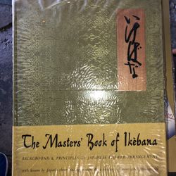 Masters Book Of IKABANA First Edition 1966