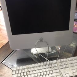 Apple iMac 1.6 GHz PowerPC 970 G5 Monitor 17” Model A1058 with Keyboard (No Power Cord Selling As)