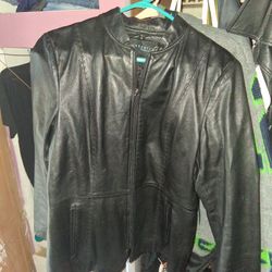 Kenneth cole leather jacket