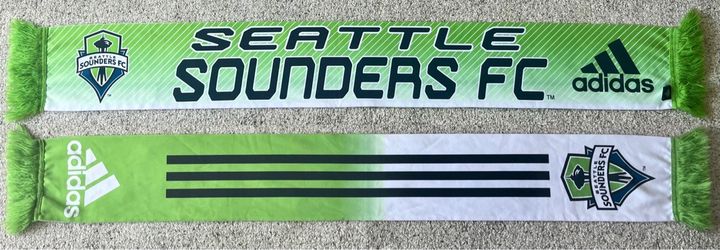Seattle Sounders Retro Logo Adidas Soccer Scarf