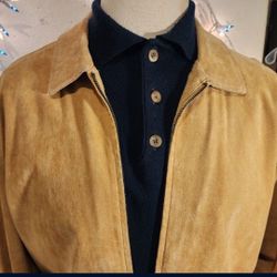 BRANDINI  MENS  SUEDE JACKET &" JANSEN" SWEATER