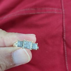 Women Ring 14k With Dimond 