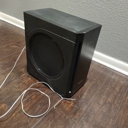 Panasonic Home Theater Sub Woofer Speaker  And 4 Separate Smaller Speakers 