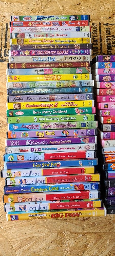 50 Kids Dvd's