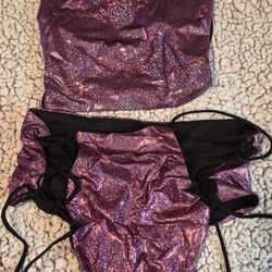Milpeny Two-Piece Rave Suit