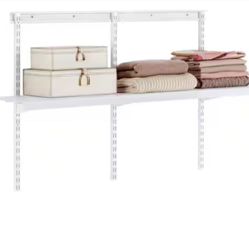 4 ft. Everbilt Decorative Adjustable Shelf Kit 