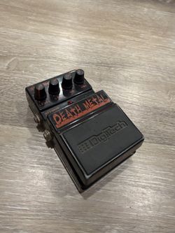 Death metal Digitech Distortion Pedal