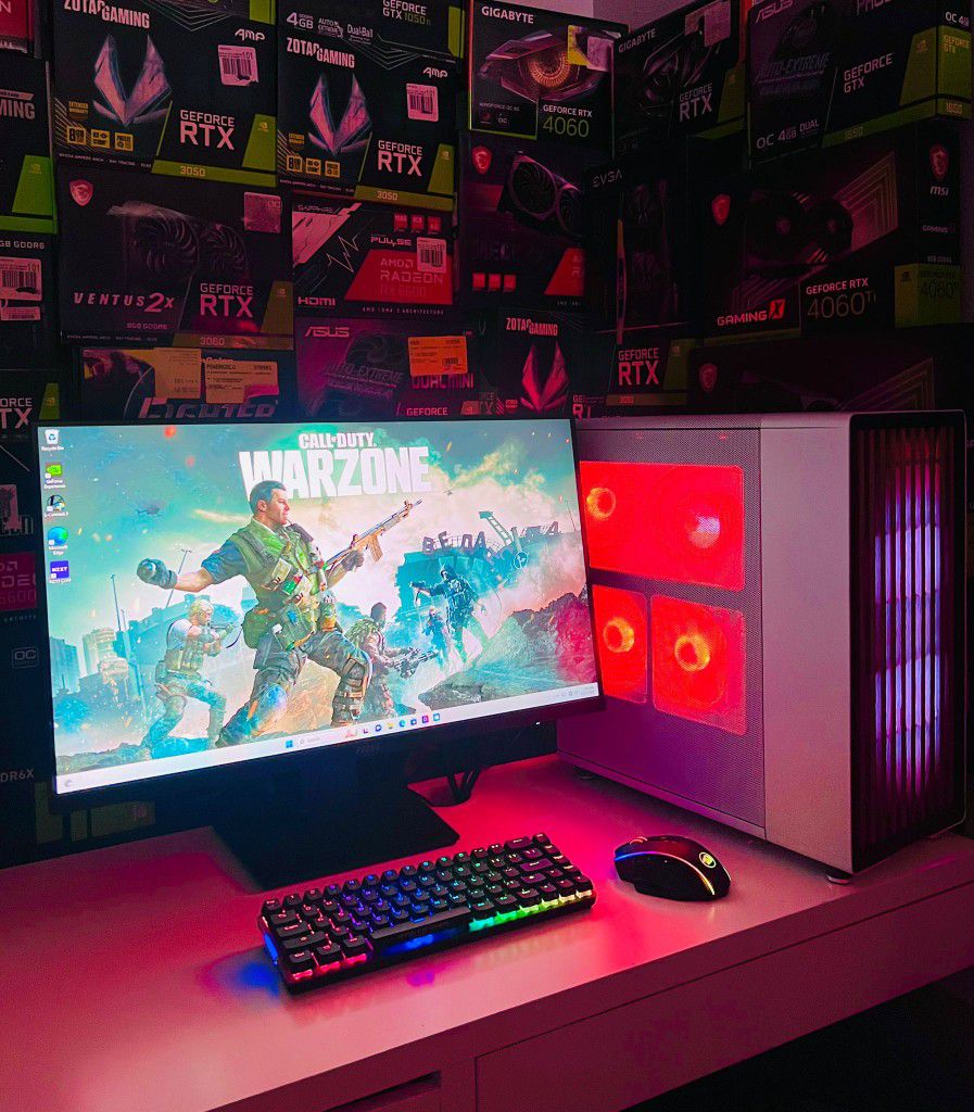 Brand new 🧬Gaming PC Core i7-12th🔥32GB Ram🔹Nvidia RTX 4060🕹️Graphics🔸 Warranty Included ✔️Finance available $0 down💰
