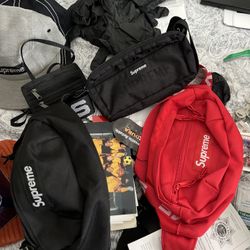 Black Supreme Fanny Pack 
