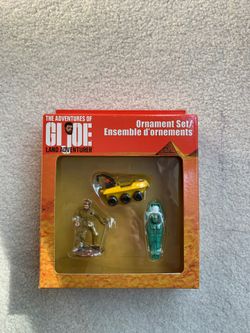 New in box. GI JOE. Ornament set